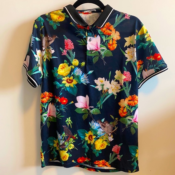 Saabat Short Sleeve Polo - Navy/Combo - Picture 1 of 3